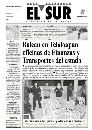 El Sur Miércoles 24072013