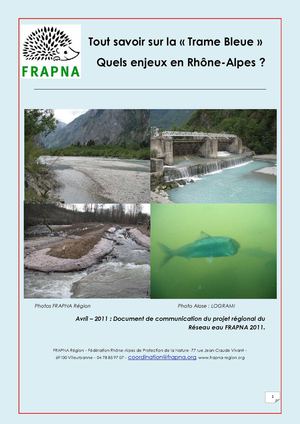 TRAME BLEUE 2011 : Document de communication