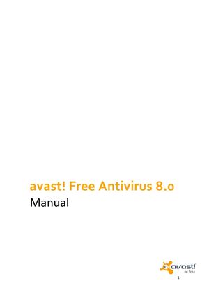Manual de Avast! 8.0