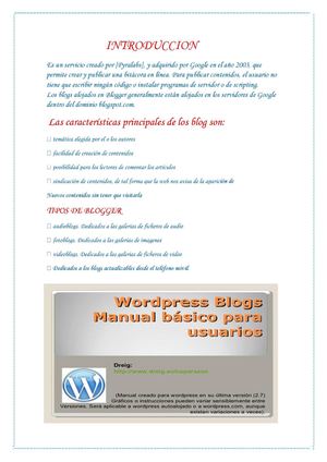 manual del blog