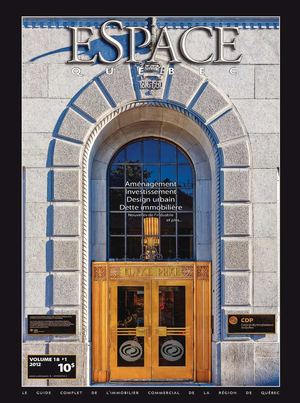 Espace Québec Volume 18 #1