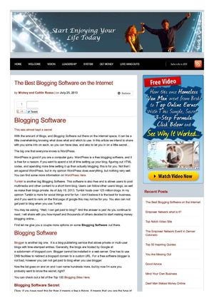 Calaméo - The Best Blogging Software on the Internet
