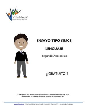 ENSAYO TIPO SIMCE