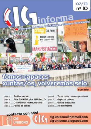 Voceiro Unísono xullo 2013