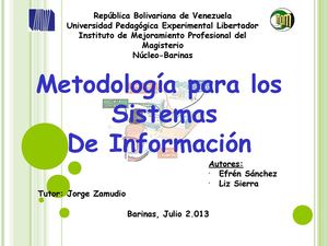 Metodologia de Kendall & Kendall