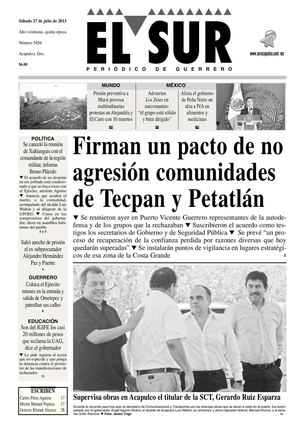 El Sur Sábado 27072013