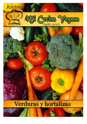 Mi cocina vegana nº 4 - Verduras y hortalizas