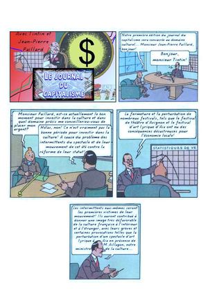 Les Aventures de Tintin:Parodies 03 Tintin et les Intermittents