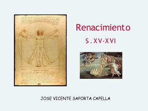 LA MUSICA DEL RENACIMIENTO