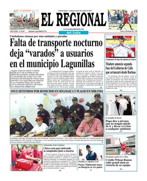 El Regional del Zulia 29-07-2013