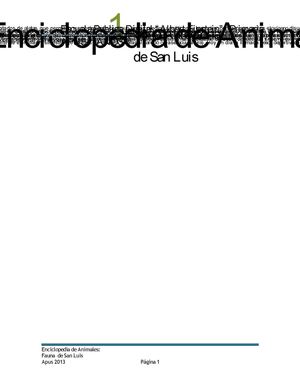 ENCICLOPEDIA DE ANIMALES