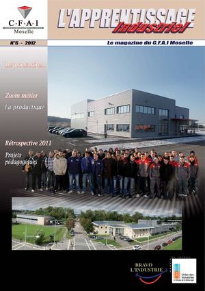 Magazine CFAI Moselle 2012