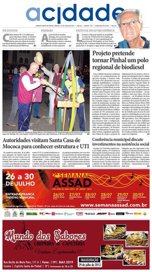 Jornal A Cidade - Edição 972 de 27/7/2013