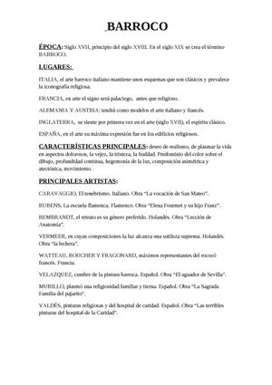 Barroco Informe.
