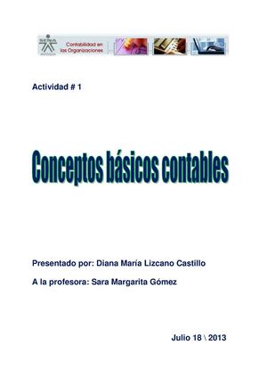 Contabilidad En las organizaciones