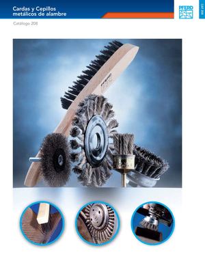 PFerd Cardas y Cepillos Metálicos de Alambre