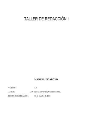 taller y redaccion uno 