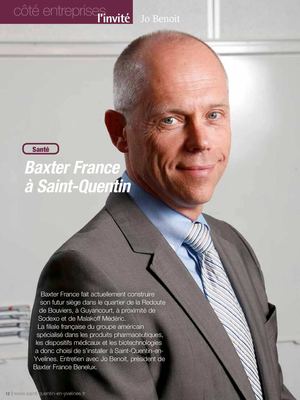 Entretien - Jo Benoit de Baxter France Benelux (juillet-août-septembre 2013)