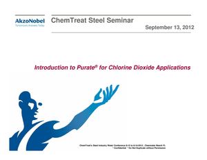 Chlorine-Dioxide Application - Cehmtreat