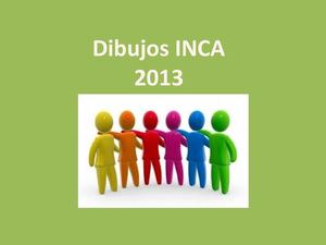 Dibujos para el Concurso INCA 2013. Río Negro