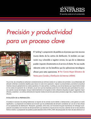 Precisión y productividad para un proceso clave