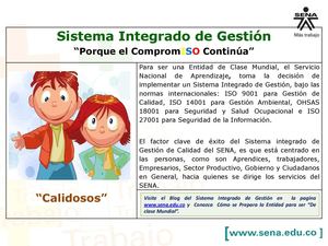 Sistema Integrado de Gestión de Calidad