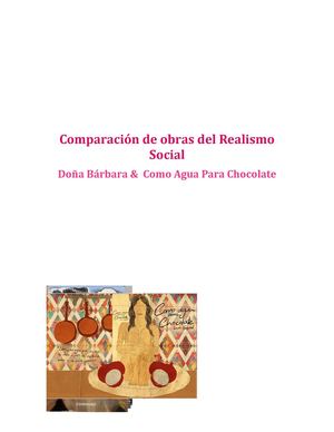 Comparación de obras del Realismo Social