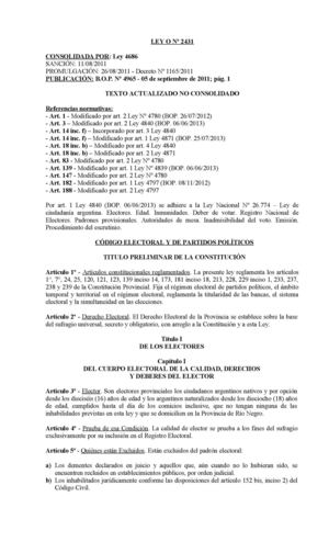 Código Electoral de la Provincia de Río Negro
