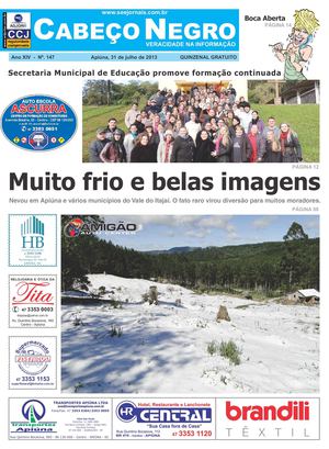 Jornal Cabeço Negro - Edição 147