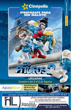 CARTELERA CINEPOLIS URUAPAN SEM 31