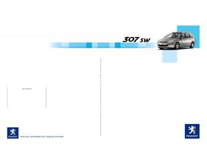 307 SW 2004 - Brochure/Catálogo (Frances)