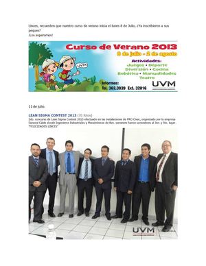 EVENTOS UNIVERSIDAD DEL VALLE DE MEXICO 