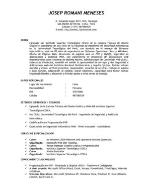 Curriculum Vitae