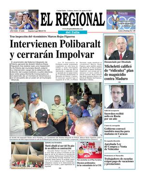 El Regional del Zulia 02-08-2013