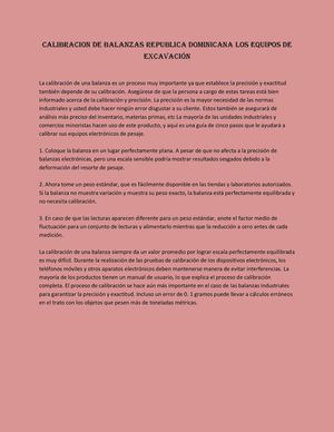 Calibration scales Dominican Republic the Weighing Scales