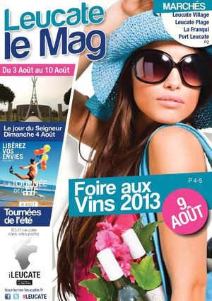 LEUCATE LE MAG du samedi 3 au samedi 10 août 2013