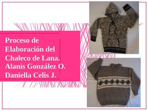 Proceso de Elaboración del Chaleco de Lana