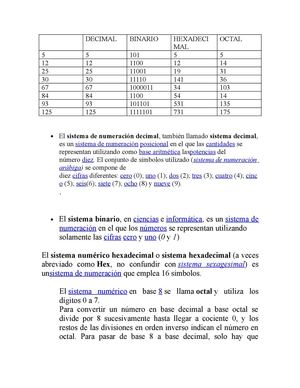 decimal de elementos