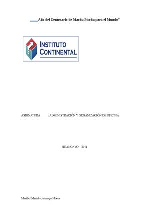 Monografía Organigrama Circular