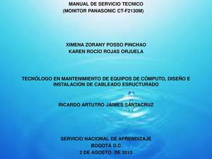 Monitor CRT, bloques funcionales