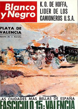 Artículos y noticias de filatelia de la revista Blanco y Negro de 1967