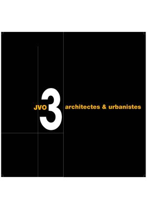 BOOK JVO3 Architectes & Urbanistes