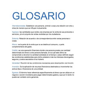 GLOSARIO