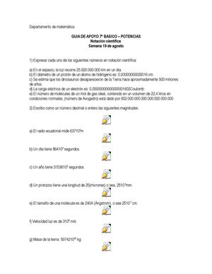 Notación científica