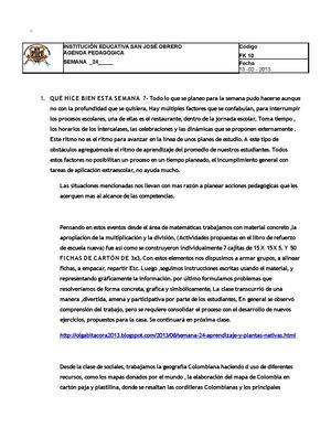 Plantas Nativas y aprendizajes.