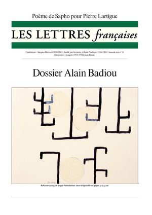 TIERY BOURQUIN / TIERY B. / LE FRÈRE PRÉFÉRÉ / LES LETTRES FRANÇAISES
