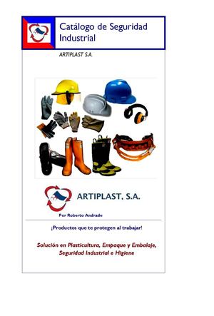 CATALOGO DE SEGURIDAD INDUSTRIAL ARTIPLAST