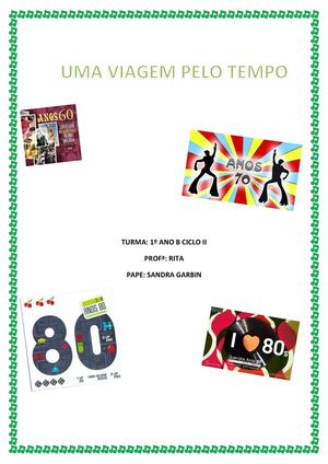 UMA VIAGEM PELO TEMPO