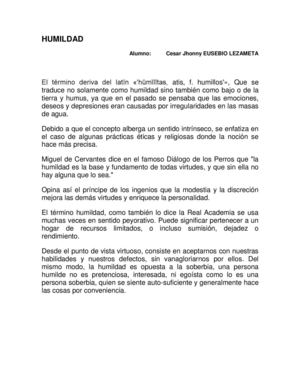 HUMILDAD