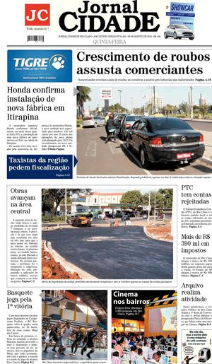 Jornal CIdade 08082013